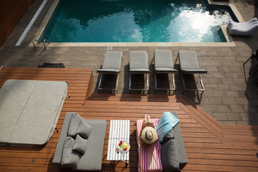 Patio Design Ideas for Pools Owners | Clear Comfort AOP Pool System