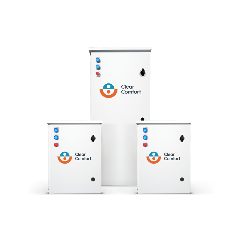 Clear Comfort Cooling Tower Series: CCW300A-CT, CCW300-CT and CCW500-CT AOP Water Treatment Systems